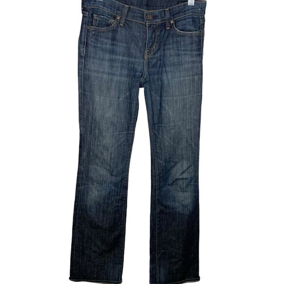 COH Jeans Women's Size 26 Low Waist Bootcut Kelly Stretch Distressed - Picture 1 of 7